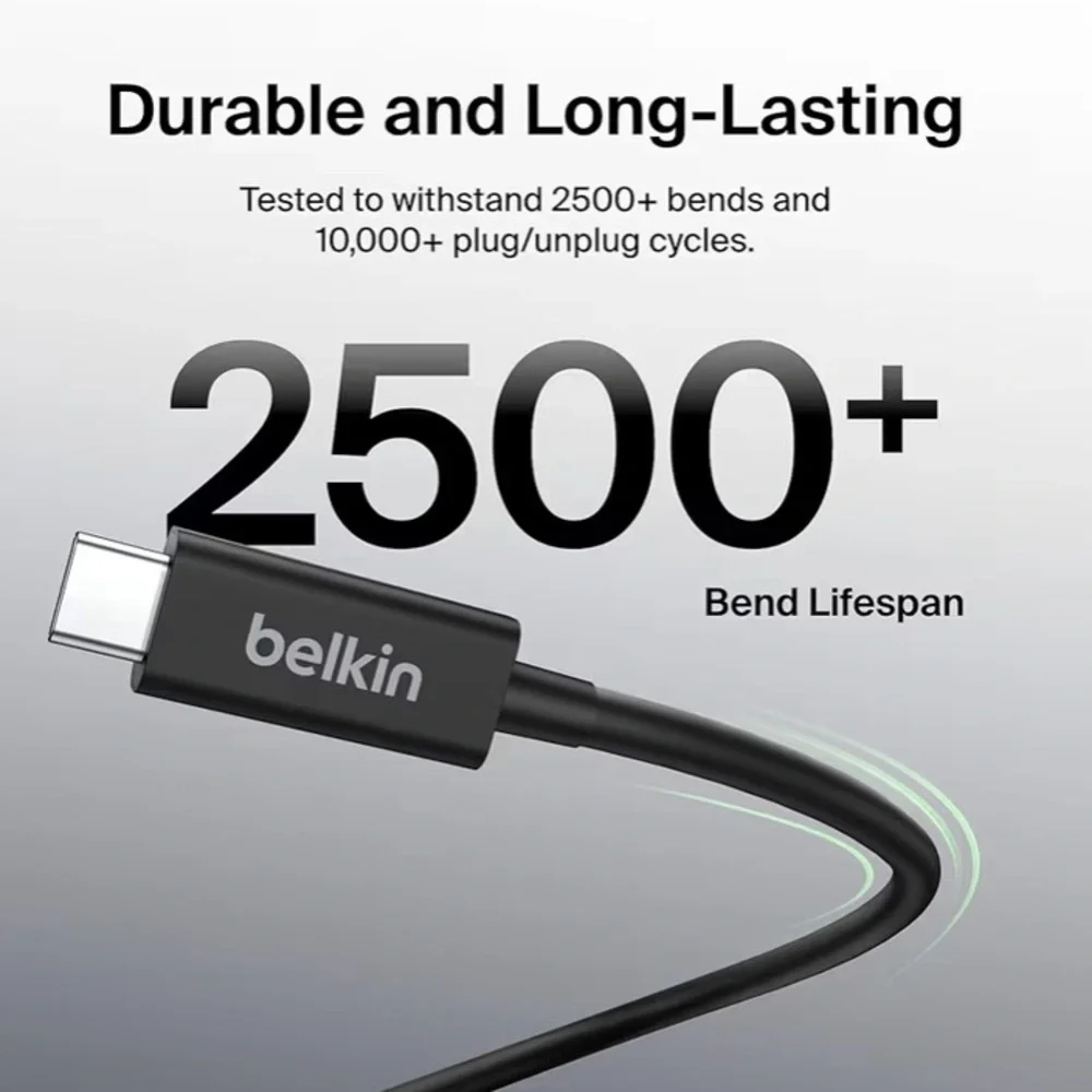 Belkin Connect Thunderbolt 4 Cable, 6.6ft/2m